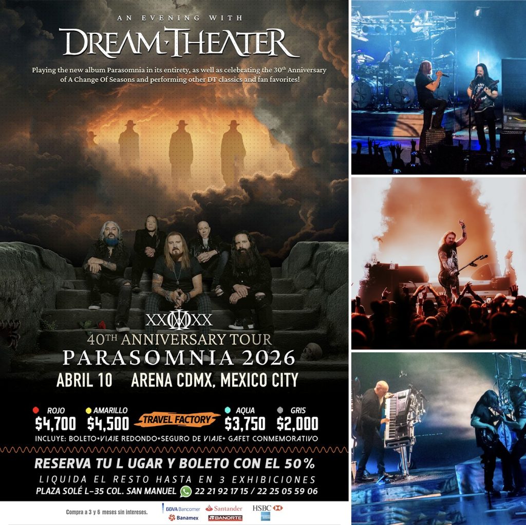 Dream Theater - 40TH ANNIVERSARY TOUR